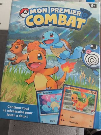 Jeu pokémon mon premier combat 