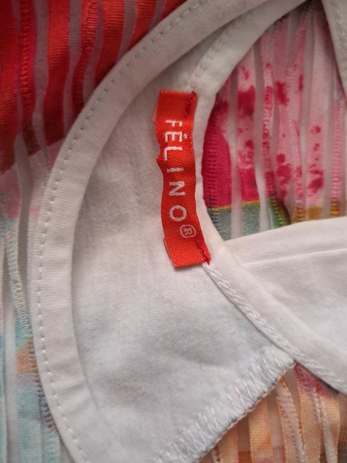 Débardeur multicolore Félino - photo numéro 2