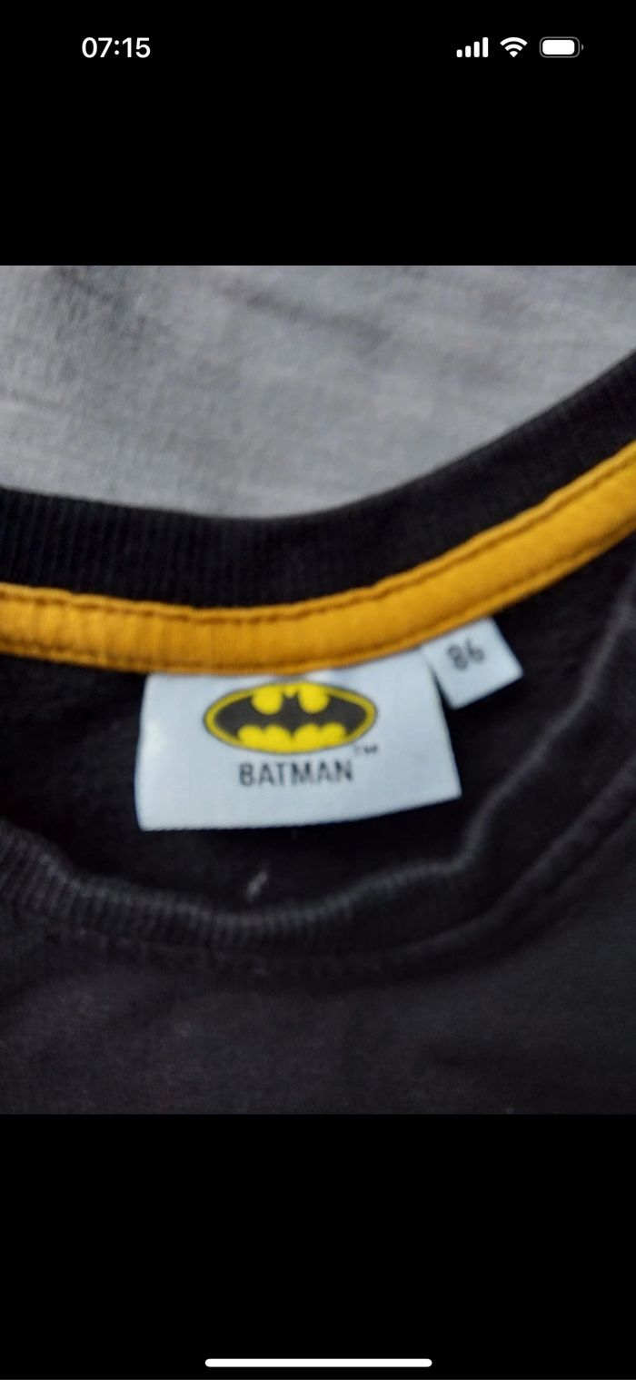 Sweat  Batman taille 2 ans / 86 cm - photo numéro 3
