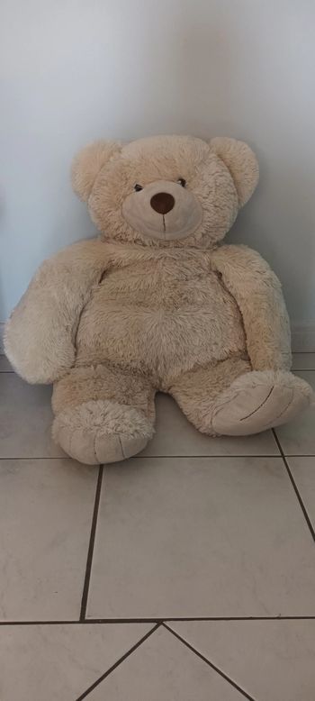 Peluche ours 80cm