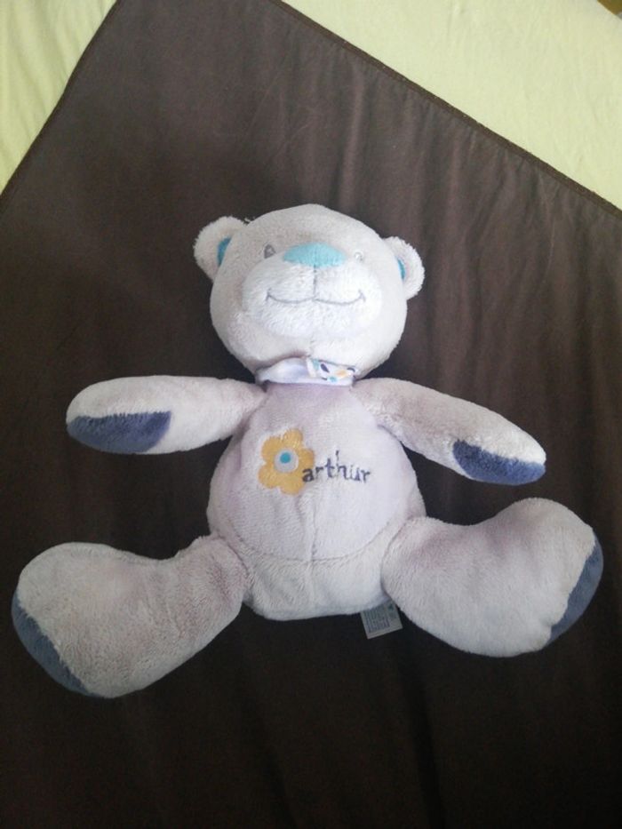 Doudou ourson Arthur et Lola