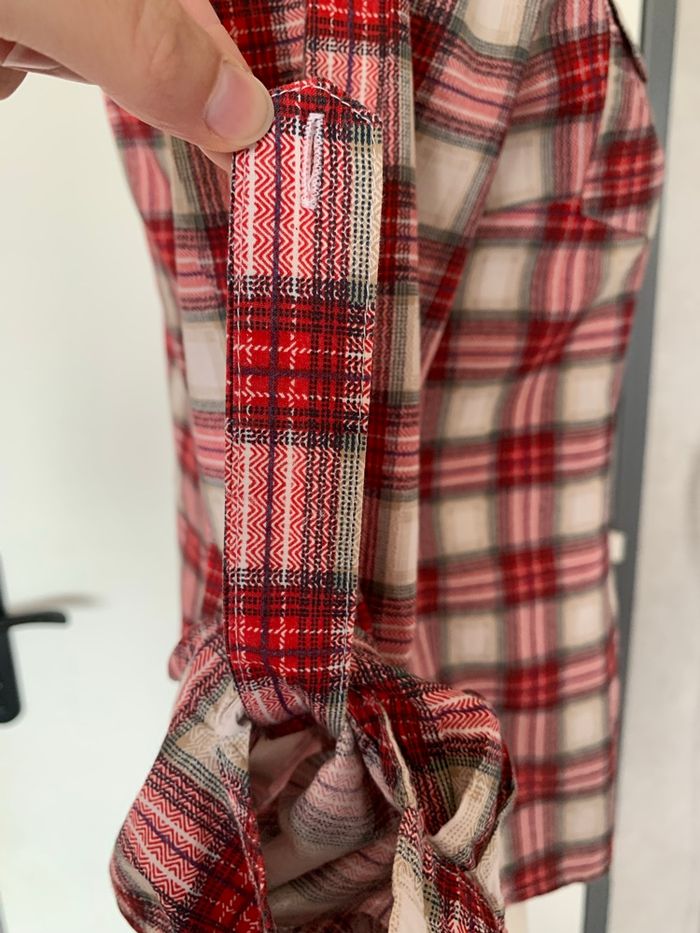 Chemise à carreaux rouge - photo numéro 9