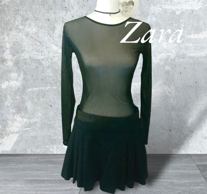 Short noir épais hiver Zara taille M