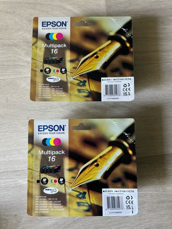 Lot 2 Epson 16 Multipack