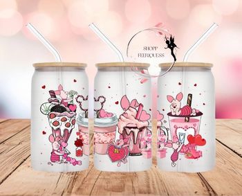 Porcinet Smoothie - Gobelet en verre ❤️