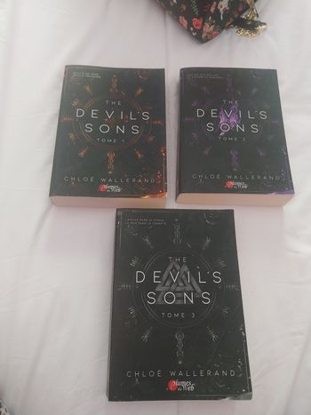 Romans The Devil's Sons tomes 1 à 3 Chloé Wallerand