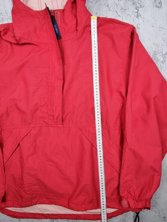 Anorak rouge L.L. Bean – Taille L Femme (mesures en photos) - photo numéro 6