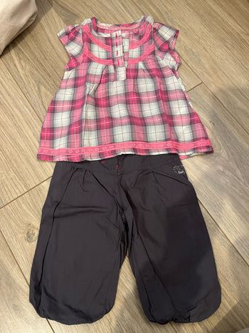 Ensemble orchestra fille, 6mois, printemps été, blouse et pantalon