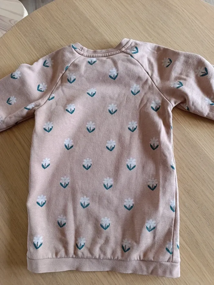 Robe pull Vertbaudet 6 ans motif fleurs - photo numéro 6