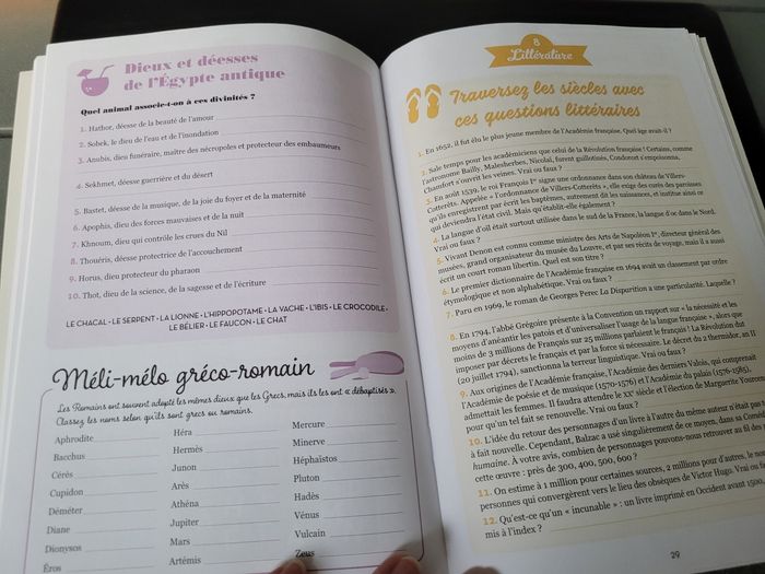 Cahier de jeux neuf culture générale first éditions - photo numéro 4