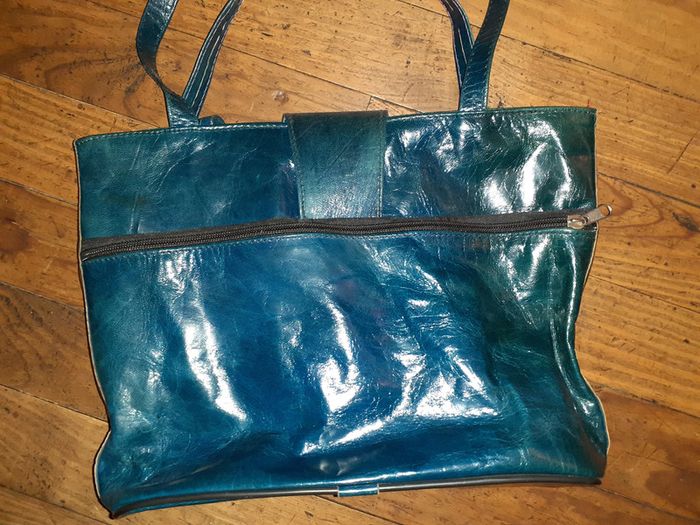 Sac à main tout cuir - photo numéro 6
