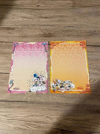 Lot feuilles diddl A5