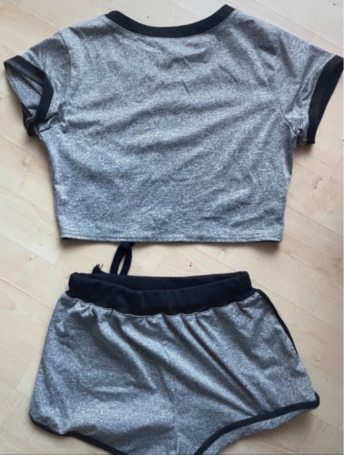 Ensemble short top sport S - photo numéro 4