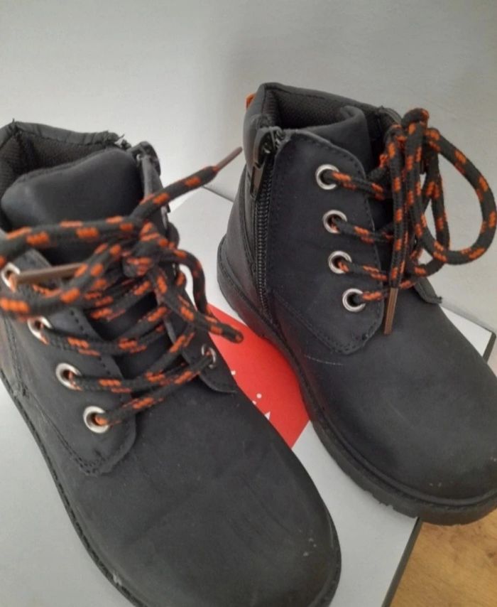 🧸Chaussures petite Bottines garçon Poiture 25 Tissaia - photo numéro 3