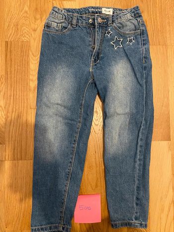 Jean bleu étoile 5 ans