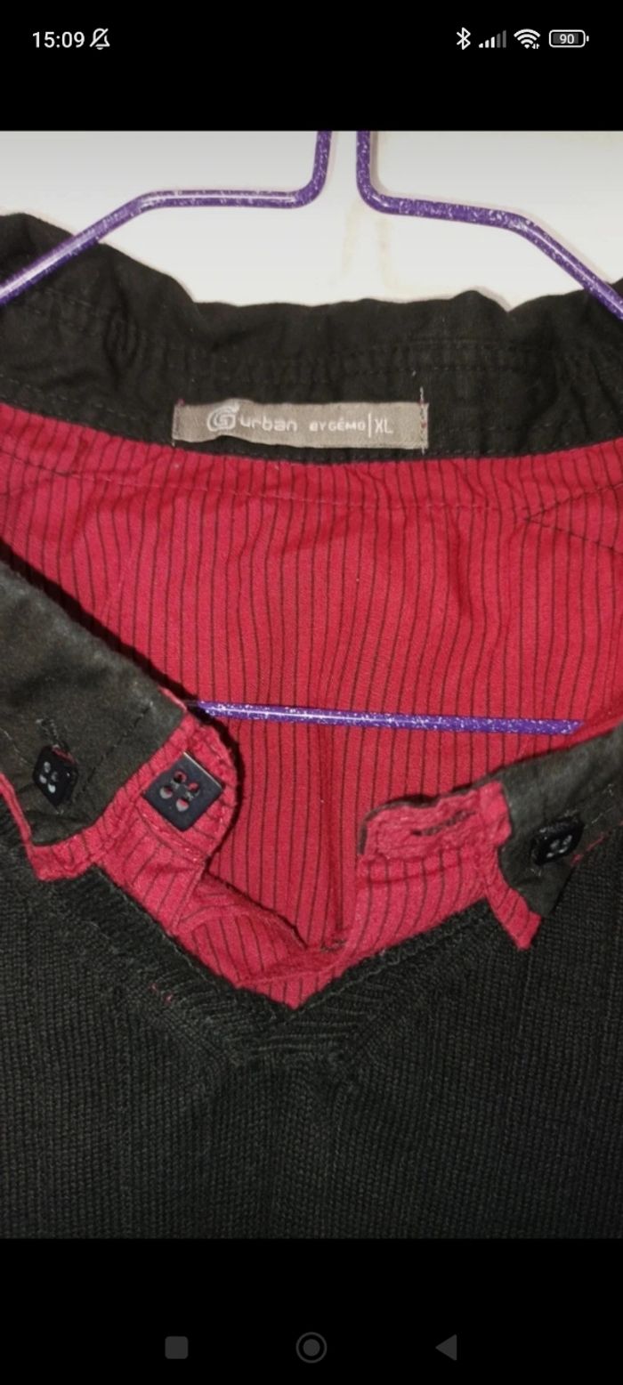 Pull col chemise Gémo - photo numéro 4