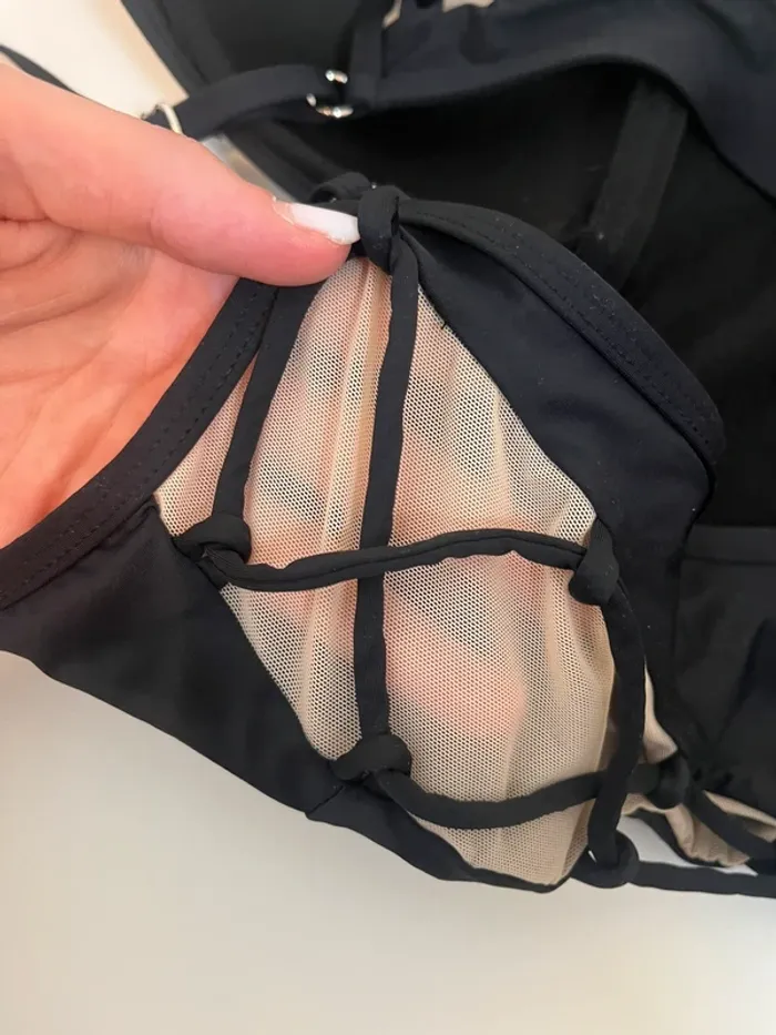 Maillot de bain 1 pièce noir Divine Paris Taille 40 - photo numéro 3