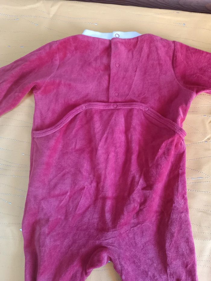 Pyjama velours Mickey Père Noël Disney 12 mois - photo numéro 6