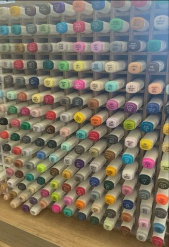 Marqueurs touchnew News avec rangement