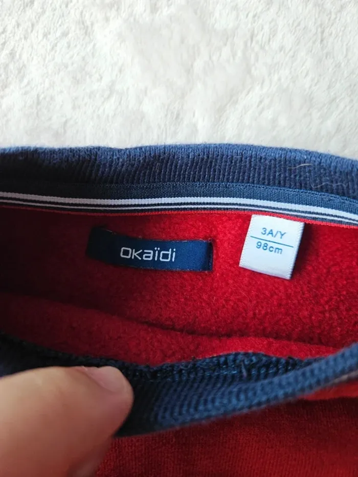 Tenue sweat + pantalon okaidi 3 ans 98cm - photo numéro 4