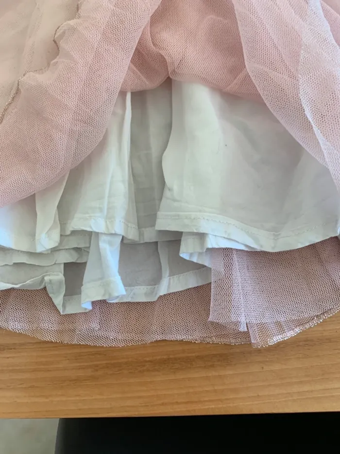 Robe billieblush manches courtes tulle taille 12 mois - photo numéro 4