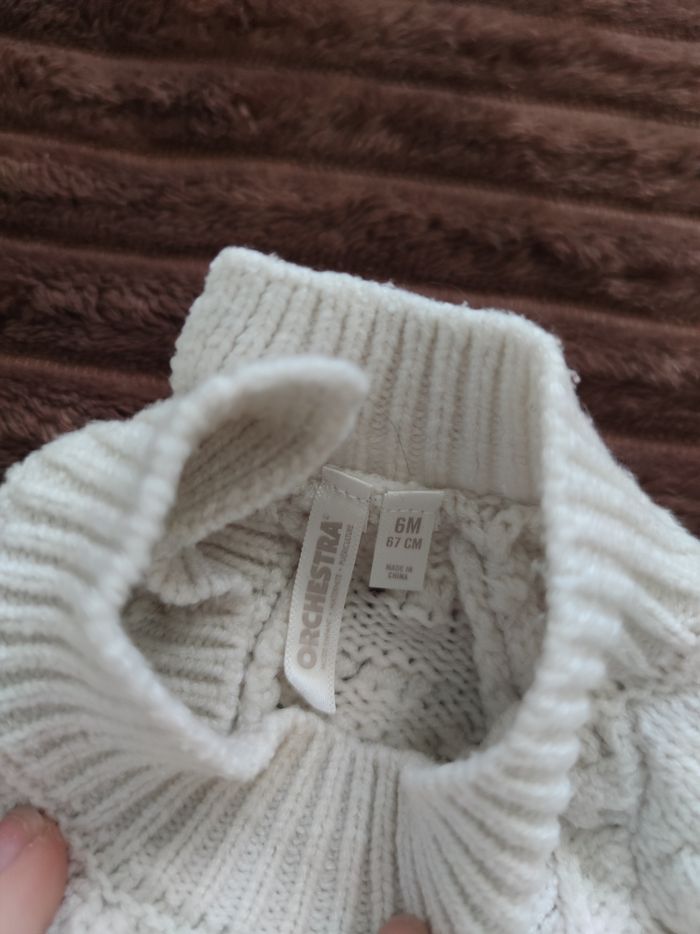 Robe et gilet bébé fille 6 mois - photo numéro 5