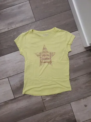 Tshirt imprimé étoile " shine " - La Halle - 10 ans