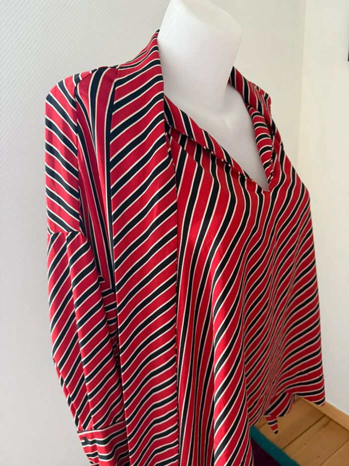 Blouse en très bon état taille L mango - photo numéro 2