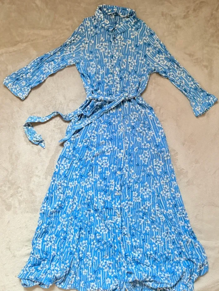Robe longue fluide Zara