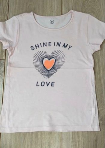 T shirt fille 6/7 ans