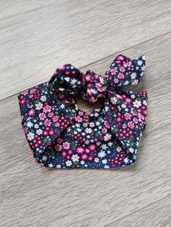 Bandeau noeud fleurie