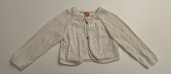 gilet en maille fantaisie fille 18 mois