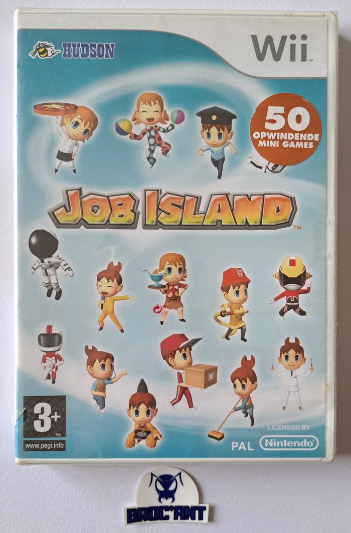 Job Island EUR Nintendo Wii - neuf blister scellé jamais ouvert
