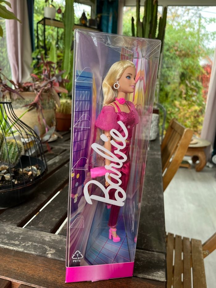 Barbie deluxe style rose métal neuf - photo numéro 2