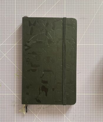 Carnet Moleskine Wardrobe (vêtements)