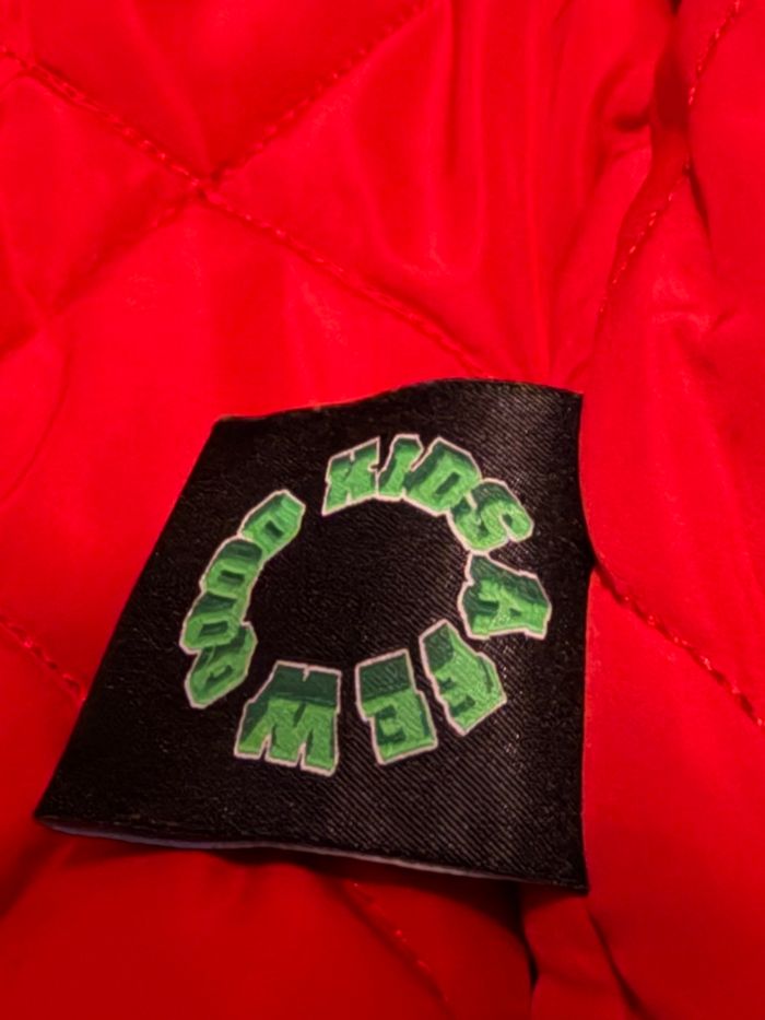 Veste Jacket Bombers Homme Few À Good Kids Blanc Rouge  Taille M - photo numéro 5