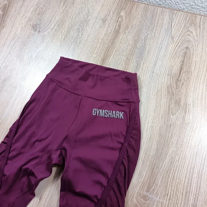 Legging gymshark femme xs bordeaux - photo numéro 2