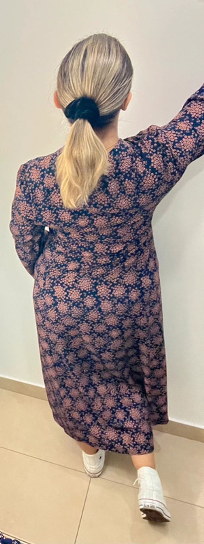 Robe longue Michael Kors Imprimée Fleurs Taille 38 - photo numéro 8