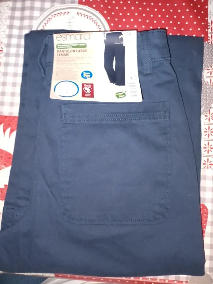 Pantalon large femme taille 36