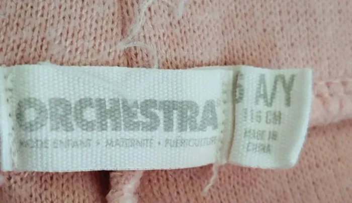 Legging long chaud rose Orchestra taille 6 ans - photo numéro 4