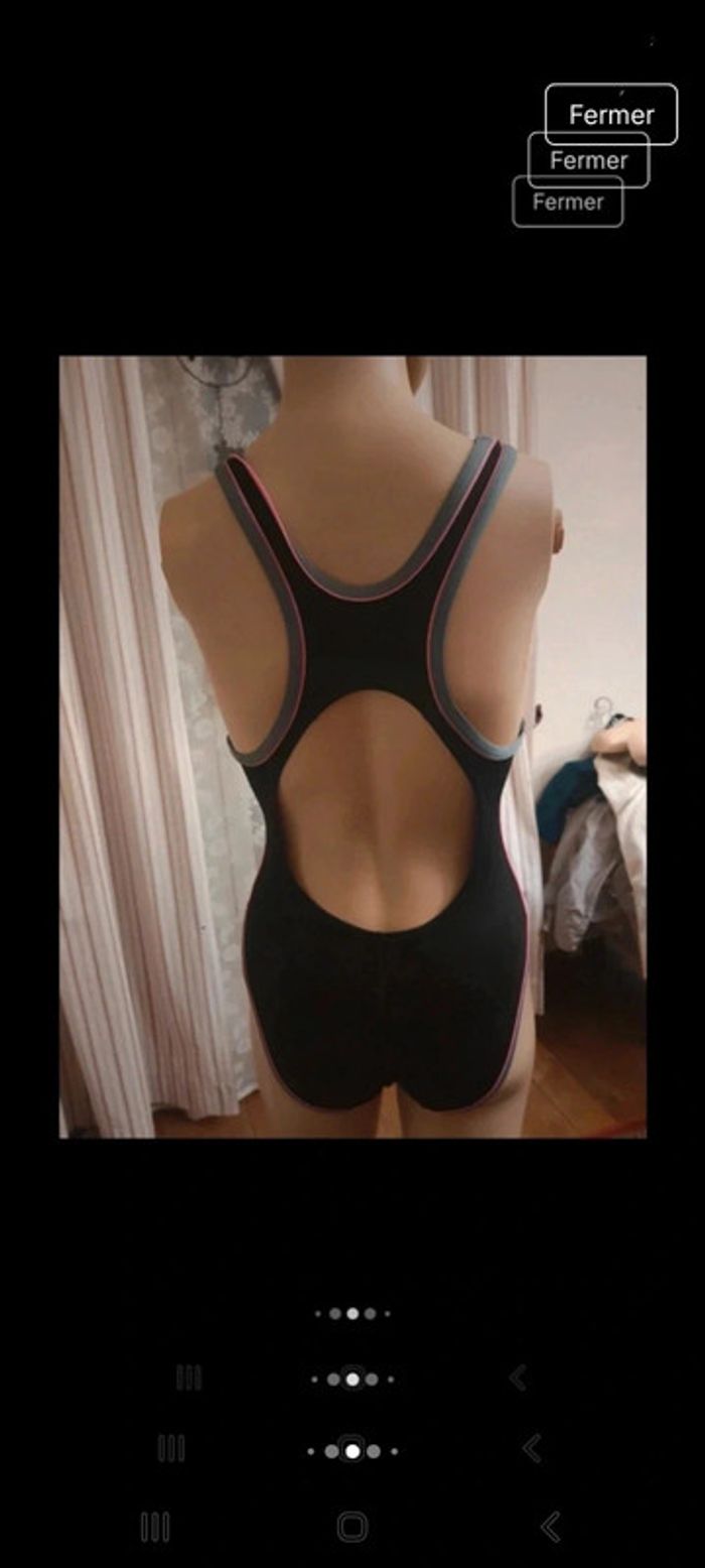 Jolie Maillot de bain noir Speedo fr 38 - photo numéro 6