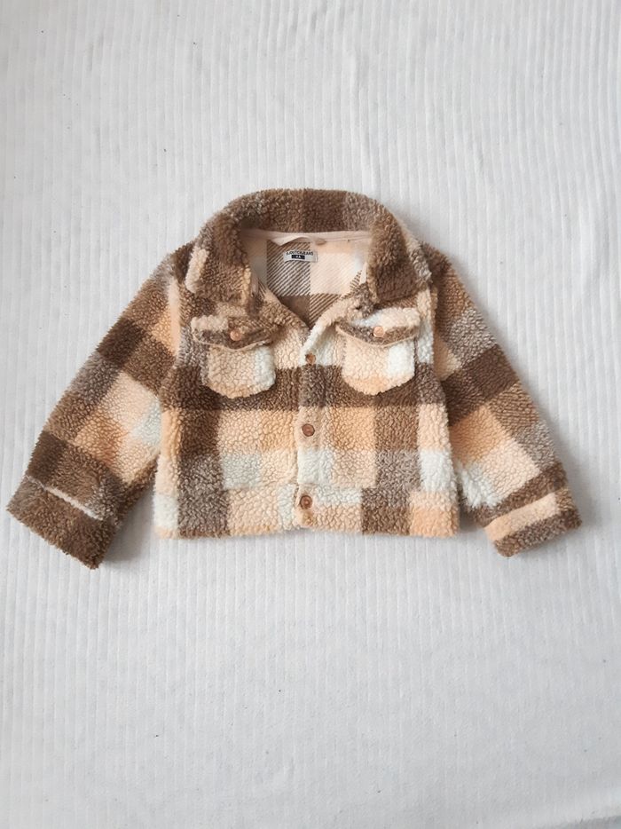 Veste style teddy DJ deutchjeans 4 ans