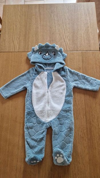 Combinaison dinosaure antidérapante - 6 mois 