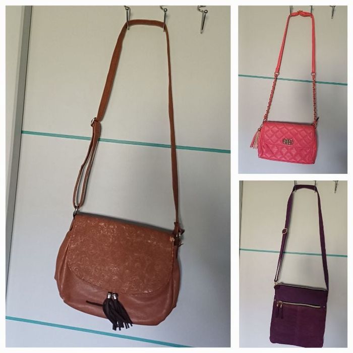Lot 2 sacs bandoulière femme