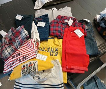 Lot vêtements garçon