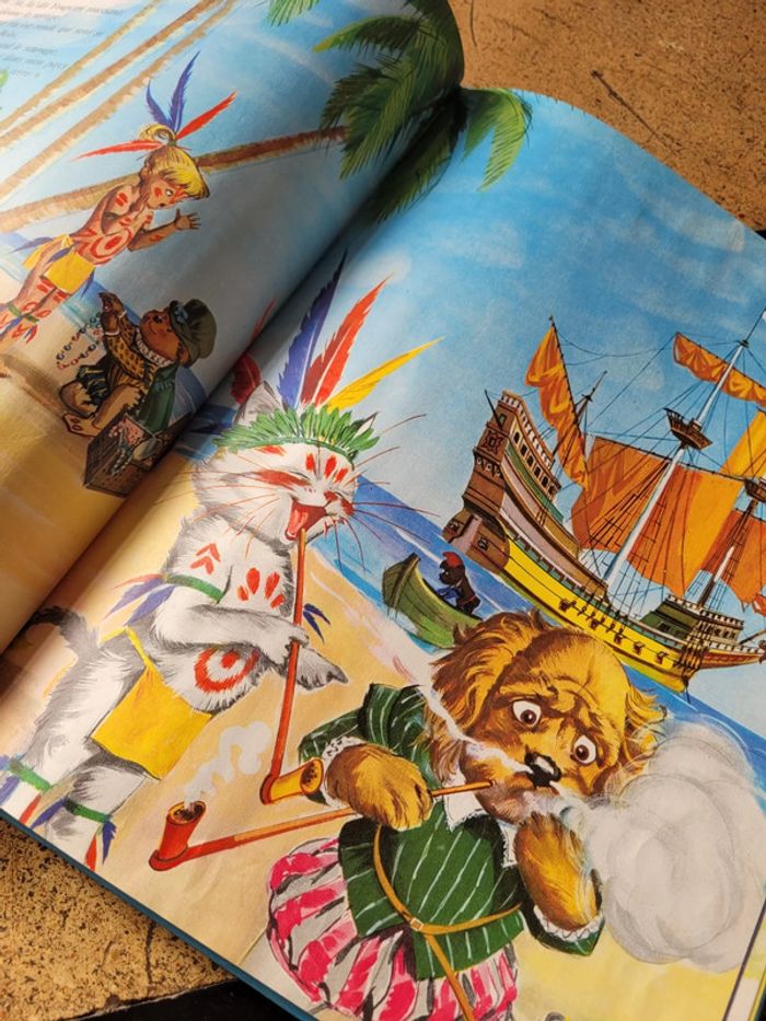 RARE 1966 Excellent état Livre Caroline à travers les âges Pierre Probst Hachette Jeunesse Album - photo numéro 5