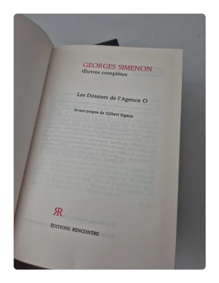 3 livres Georges Simenon pour 5 euros seulement - photo numéro 5