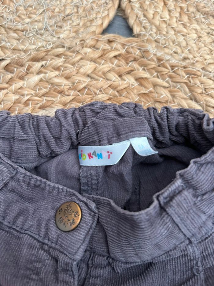 Short velours côtelé Kid Kanaï 5 ans - photo numéro 3