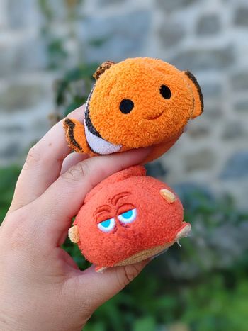 Lot de 2 tsumtsum nemo et le monde de Dory