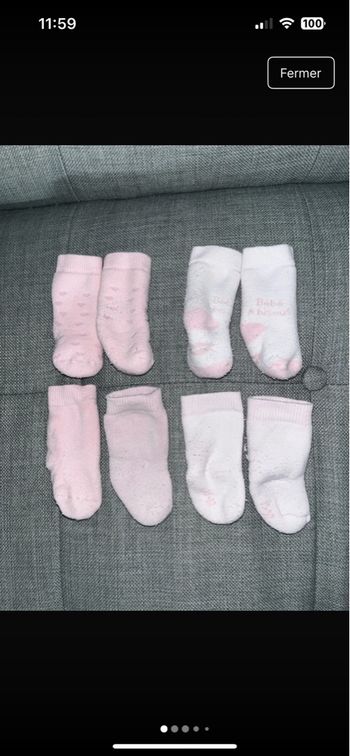 Lots 4 Chaussette chaud  bébé (fille)